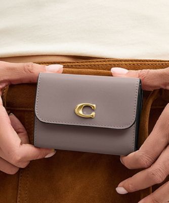 ＜COACH＞エッセンシャル　カード　ホルダー　ウォレット・カラーブロック
